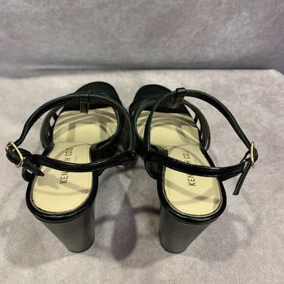 Kenneth Cole New York "Celia" Platform Wedge Sandals - Picture 6 of 8